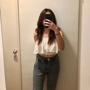 White tube top